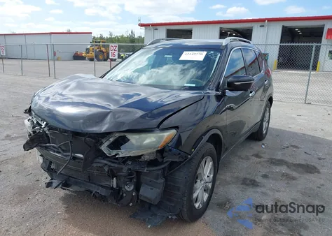 2014 Nissan Rogue Sv z USA, uszkodzony, nr VIN 5N1AT2MLXEC807008